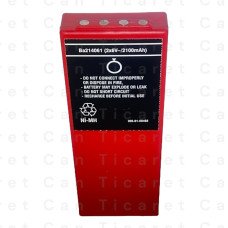 Putzmeister HBC Radiomatic  BA213031 2x6V 2100 mAh Batarya